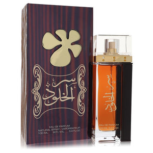 Lattafa Ser Al Khulood Cologne By Lattafa Eau De Parfum Spray (Unisex) for Men 3.4 oz