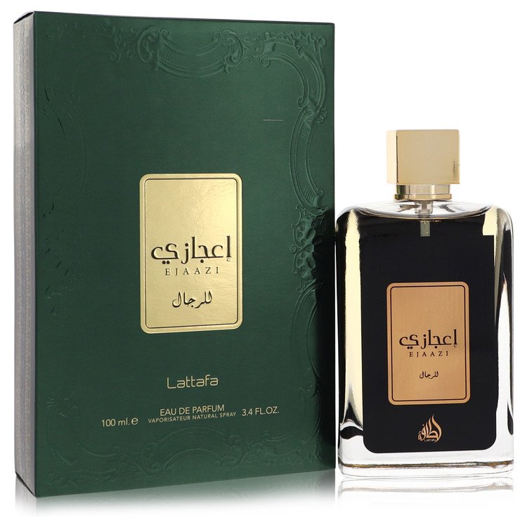 Lattafa Ejaazi Eau De Parfum Spray (Unisex) By Lattafa for Men 3.4 oz