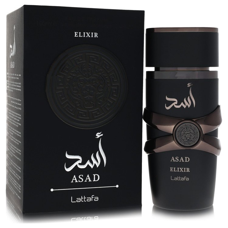 Lattafa Asad Elixir Eau De Parfum Spray By Lattafa 3.4 oz for Women