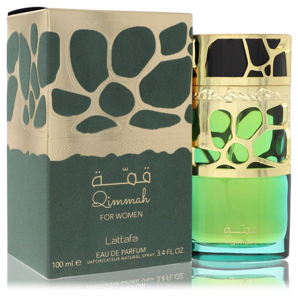 Lattafa Qimmah Perfume By Lattafa Eau De Parfum Spray for Women 3.4 oz