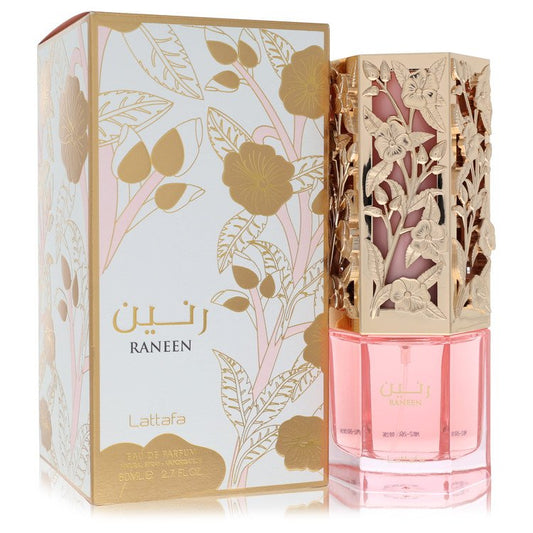 Lattafa Asdaaf Raneen Eau De Parfum Spray By Lattafa for Women 2.7 oz