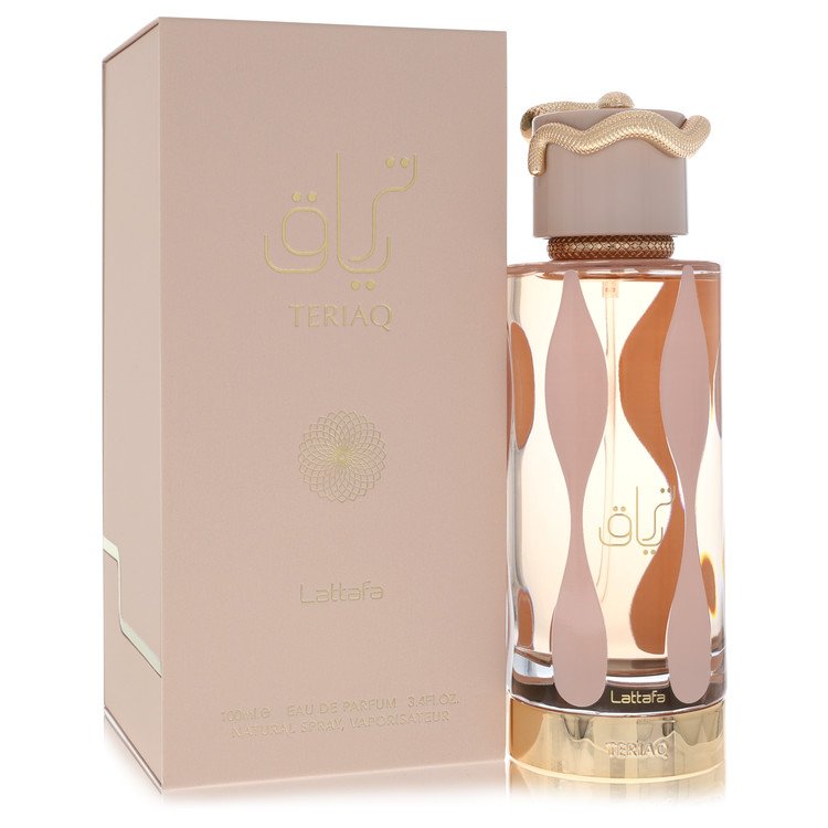 Lattafa Teriaq Eau De Parfum Spray (Unisex) By Lattafa for Women 3.4 oz