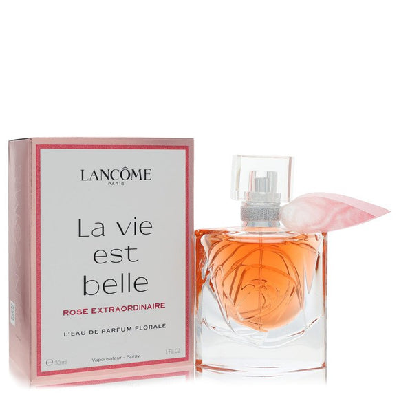 La Vie Est Belle Rose Extraordinaire L'eau De Parfum Florale Spray By Lancome for Women 1 oz