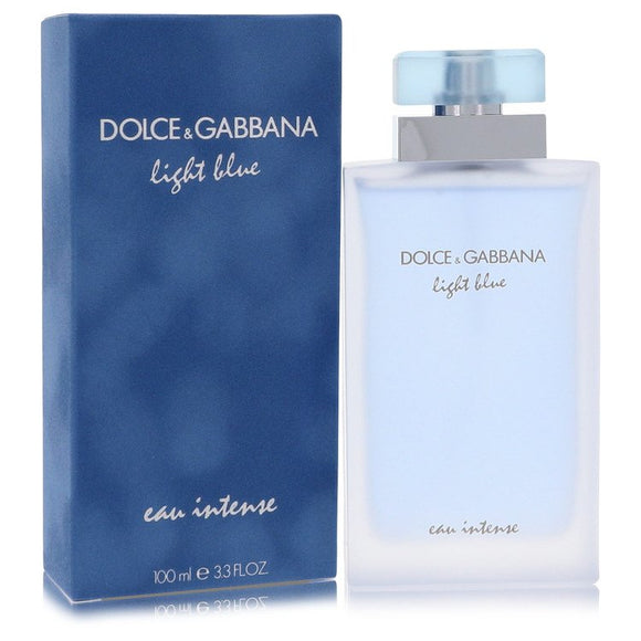 Light Blue Eau Intense Eau De Parfum Spray By Dolce & Gabbana for Women 3.3 oz