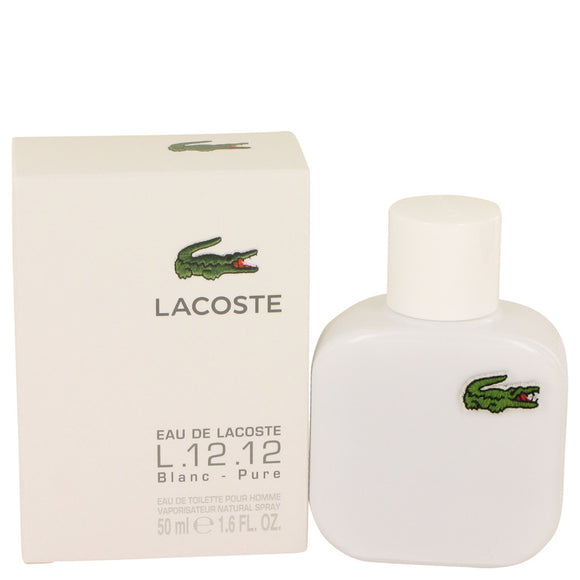Lacoste Eau De Lacoste L.12.12 Blanc Eau De Toilette Spray By Lacoste for Men 1.6 oz
