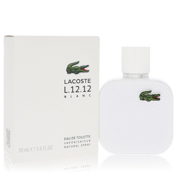 Lacoste Eau De Lacoste L.12.12 Blanc Eau De Toilette Spray By Lacoste for Men 1.6 oz