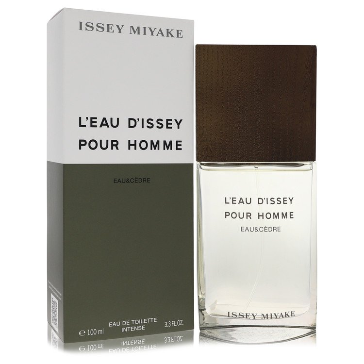 L'eau D'issey Eau & Cedre Cologne By Issey Miyake Eau De Toilette Intense Spray for Men 3.3 oz