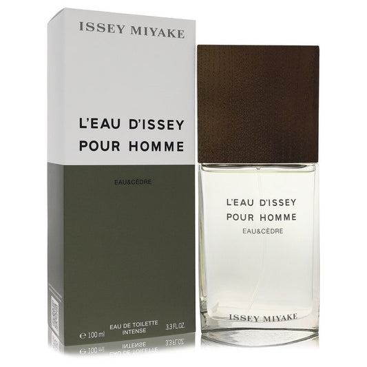 L'eau D'issey Eau & Cedre Cologne By Issey Miyake Eau De Toilette Intense Spray for Men 3.3 oz