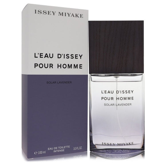 L'eau D'issey Pour Homme Solar Lavender Cologne By Issey Miyake Eau De Toilette Intense Spray for Men 3.3 oz