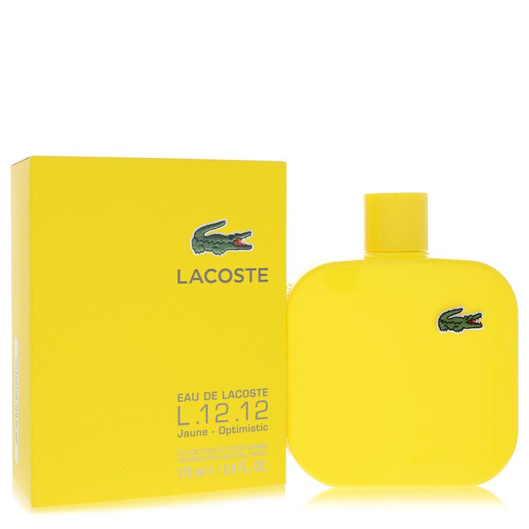 Lacoste Eau De Lacoste L.12.12 Jaune Eau De Toilette Spray By Lacoste for Men 5.9 oz