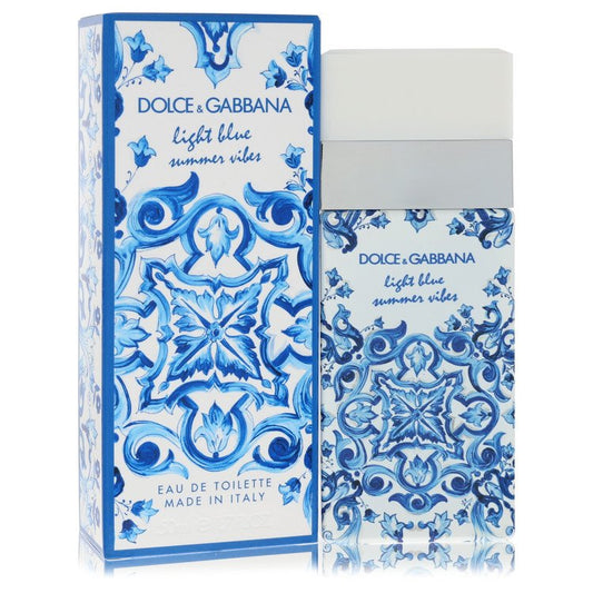 Light Blue Summer Vibes Eau De Toilette Spray By Dolce & Gabbana for Women 1.7 oz
