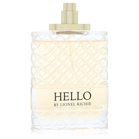Lionel Richie Hello Eau De Parfum Spray (Tester) By Lionel Richie for Men 3.4 oz