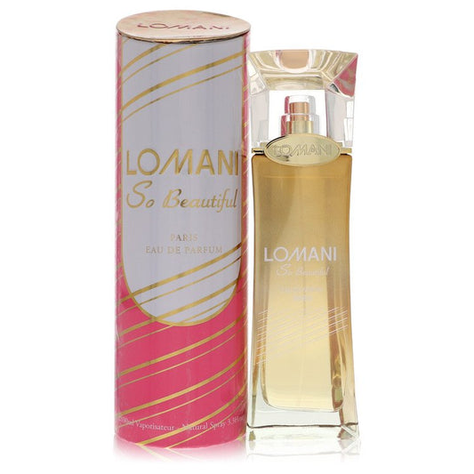 Lomani So Beautiful Perfume By Lomani Eau De Parfum Spray for Women 3.3 oz