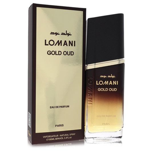 Lomani Gold Oud Cologne By Lomani Eau De Parfum Spray for Men 3.3 oz