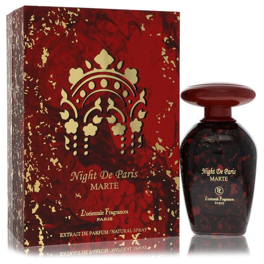 L'orientale Night De Paris Marte Extrait De Parfum Spray By L'Orientale for Men 3.3 oz