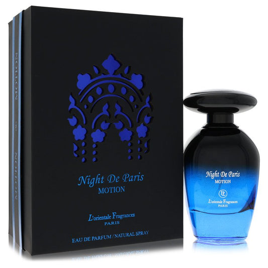 L'orientale Night De Paris Motion Eau De Parfum Spray By L'Orientale for Men 3.3 oz
