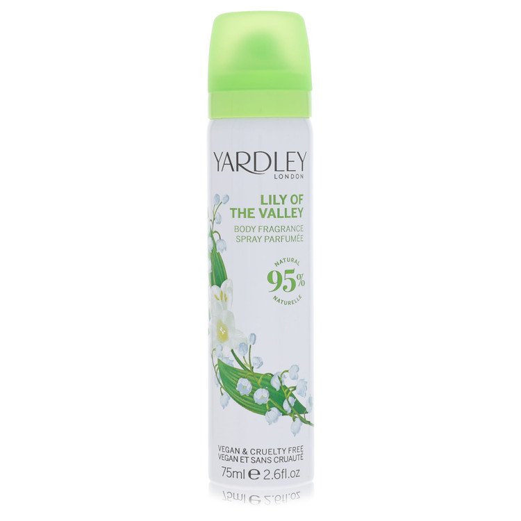 Lily Of The Valley Yardley Body Spray By Yardley London for Women 2.6 oz