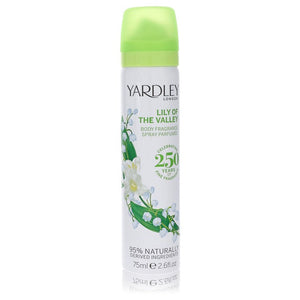 Lily Of The Valley Yardley Body Spray By Yardley London for Women 2.6 oz