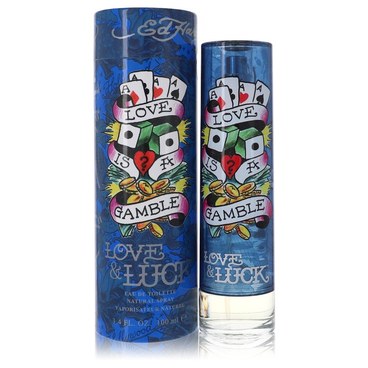 Love & Luck Eau De Toilette Spray By Christian Audigier for Men 3.4 oz