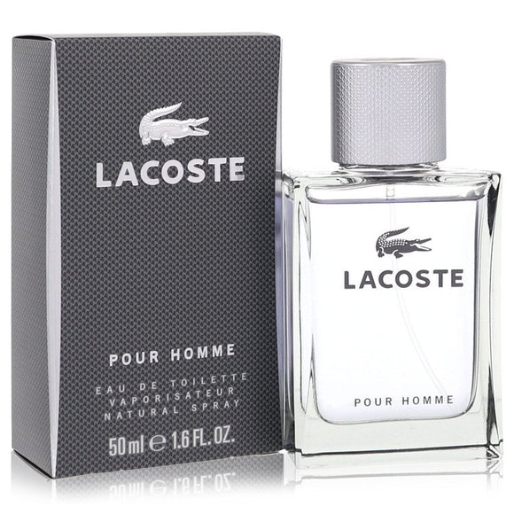 Lacoste Pour Homme Eau De Toilette Spray By Lacoste for Men 1.6 oz