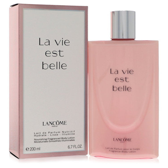 La Vie Est Belle Perfume By Lancome Body Lotion (Nourishing Fragrance) for Women 6.7 oz