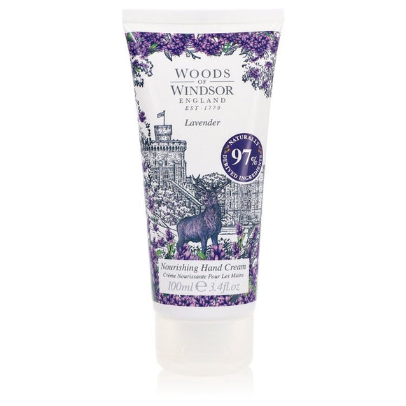 Lavender Nourishing Hand Cream By Woods of Windsor for Women 3.4 oz