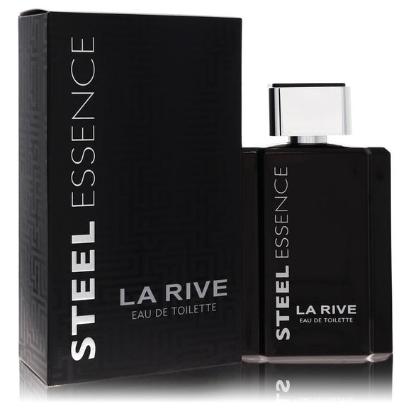 La Rive Steel Essence Eau De Toilette Spray By La Rive for Men 3.3 oz