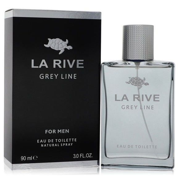 La Rive Grey Line Eau De Toilette Spray By La Rive for Men 3 oz