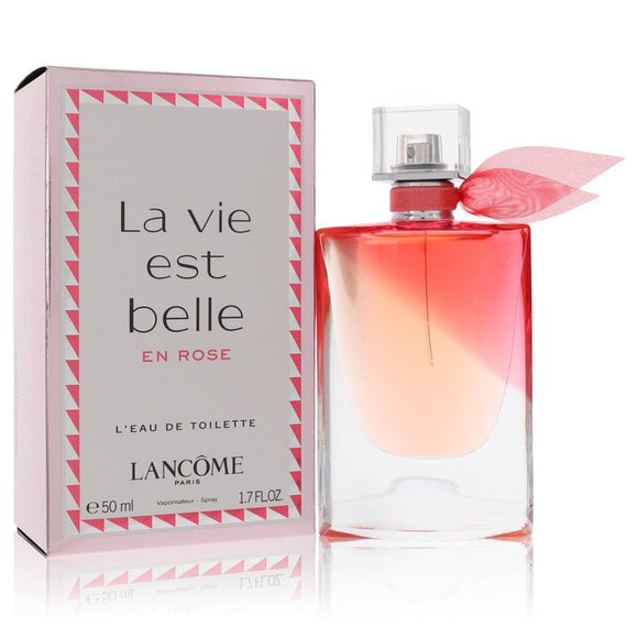 La Vie Est Belle En Rose L'eau De Toilette Spray By Lancome for Women 1.7 oz