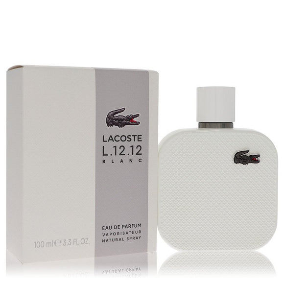 Lacoste Eau De Lacoste L.12.12 Blanc Cologne By Lacoste Eau De Parfum Spray for Men 3.3 oz