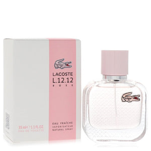 Lacoste Eau De Lacoste L.12.12 Rose Eau Fraiche Perfume By Lacoste Eau De Toilette Spray for Women 1.1 oz
