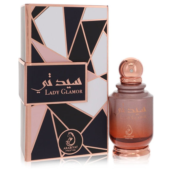 Lady Glamor Eau De Parfum Spray By Arabiyat Prestige for Women 3.4 oz