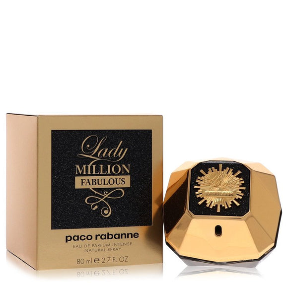 Lady Million Fabulous Perfume By Paco Rabanne Eau De Parfum Intense Spray for Women 2.7 oz
