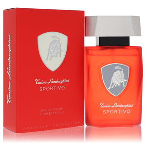 Lamborghini Sportivo Eau De Toilette Spray By Tonino Lamborghini for Men 2.5 oz