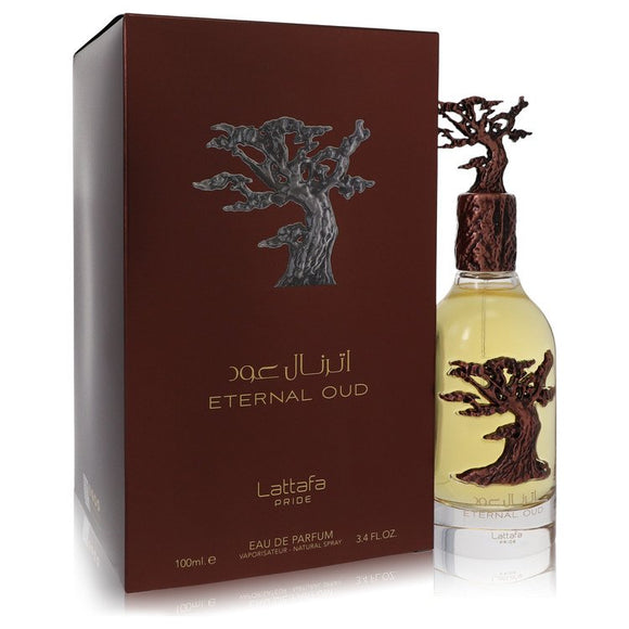 Lattafa Eternal Oud Pride Eau De Parfum Spray (Unisex) By Lattafa for Women 3.4 oz