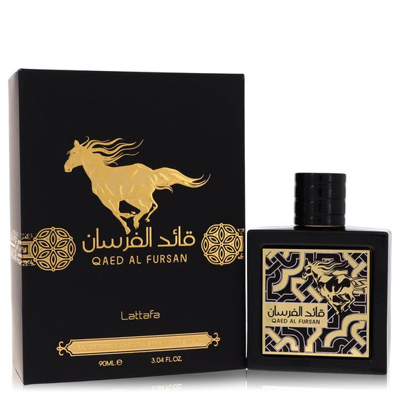Lattafa Qaed Al Fursan Cologne By Lattafa Eau De Parfum Spray for Men 3 oz