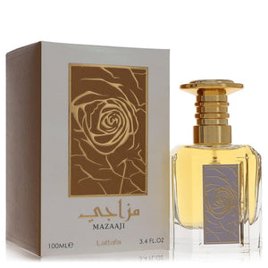 Lattafa Masaaji Eau De Parfum Spray (Unisex) By Lattafa for Women 3.4 oz