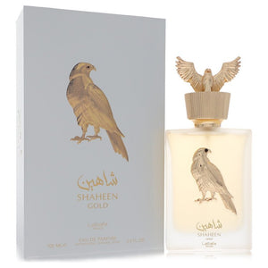Lattafa Pride Shaheen Gold Perfume By Lattafa Eau De Parfum Spray for Women 3.4 oz