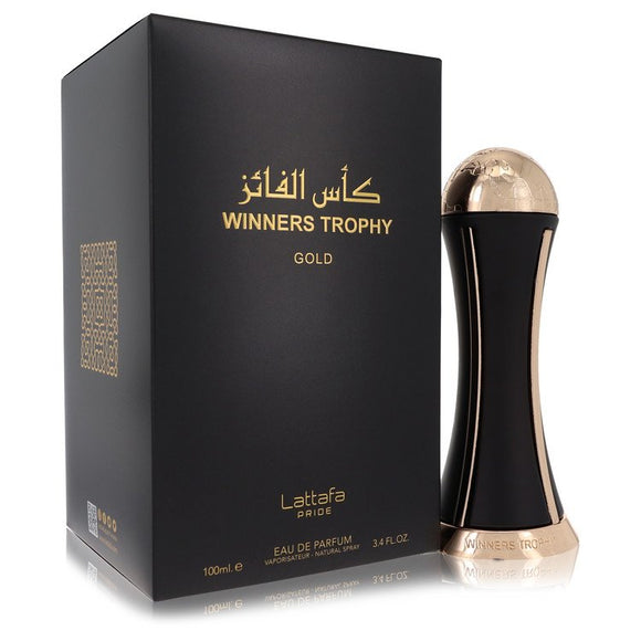 Lattafa Pride Winners Trophy Gold Perfume By Lattafa Eau De Parfum Spray for Women 3.4 oz