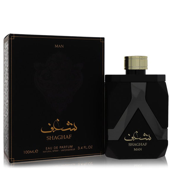 Lattafa Asdaaf Shaghaf Cologne By Lattafa Eau De Parfum Spray for Men 3.4 oz