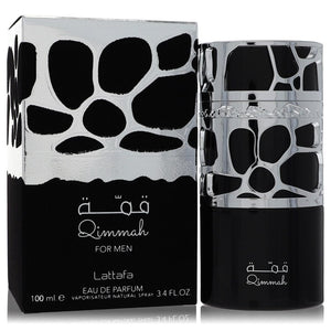Lattafa Qimmah Cologne By Lattafa Eau De Parfum Spray for Men 3.4 oz