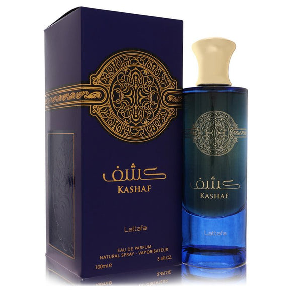 Lattafa Kashaf Cologne By Lattafa Eau De Parfum Spray (Unisex) for Men 3.4 oz