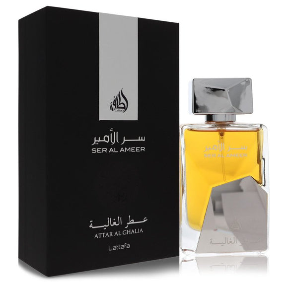 Lattafa Ser Al Ameer Cologne By Lattafa Eau De Parfum Spray (Unisex) for Men 3.4 oz