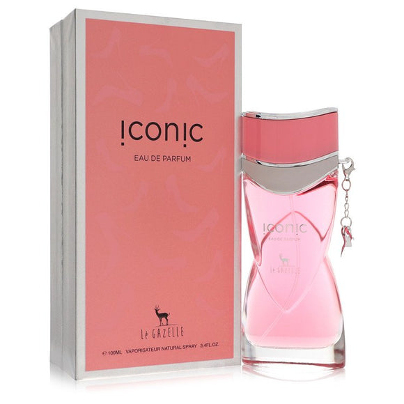 Le Gazelle Iconic Pink Perfume By Le Gazelle Eau De Parfum Spray for Women 3.4 oz