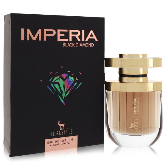 Le Gazelle Imperia Black Diamond Eau De Parfum Spray (Unisex) By Le Gazelle for Men 3.4 oz