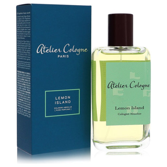 Lemon Island Pure Perfume Spray (Unisex) By Atelier Cologne for Men 3.3 oz