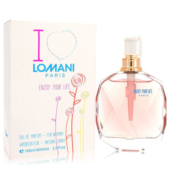 Lomani Enjoy Your Life Eau De Parfum Spray By Lomani for Women 3.4 oz