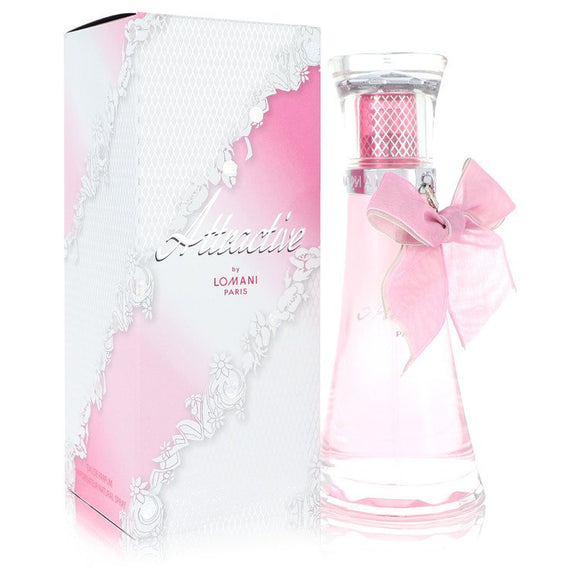 Lomani Attractive Eau De Parfum Spray By Lomani for Women 3.3 oz