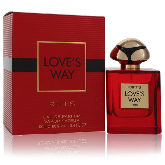 Love's Way Eau De Parfum Spray By Riiffs for Women 3.4 oz