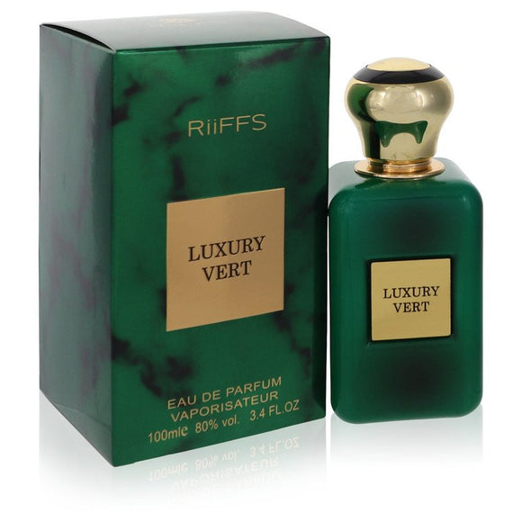 Luxury Vert Eau De Parfum Spray By Riiffs for Women 3.4 oz